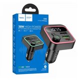 hoco. FM modulator,Bluetooth,12/24V,2xUSB-,PD,QC30,20W - E85 Tiger | ePonuda.com