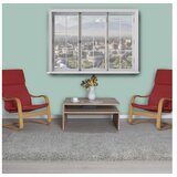 Hanah home Club sto Shp-640-Tt-1, 90x42x90 cm, Smeđa | Eponuda.ba