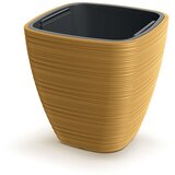 Prosperplast Saksija Vena DBVS300, Kvadratna, Zlatne boje | Eponuda.com