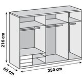 MID.YOU OMARA Z DRSNIMI VRATI, siva, sahara | Shoptok.si