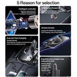 Yesido Auto punjač Y69 30W 3A 2 x USB-C crni | shoptok.hr