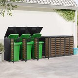  Skladištenje kanti za 3 kante Čelik Antracit | shoptok.hr