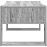  Klubska miza Siva Sonoma 92 x 53 x 45 cm Konstruiran les, (5000121311) | Shoptok.si