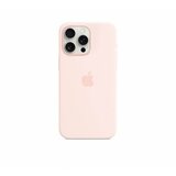 Apple iphone 15 pro max silicone case with magsafe - pink (mwnn3zm/a) cene