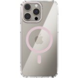Chameleon Gumiran magnetni ovitek (TPU Magnetic) za Apple iPhone 15 Pro, roza | Shoptok.si