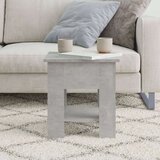  Stolić za kavu siva boja betona 40x40x42 cm konstruirano drvo | shoptok.hr