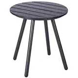 Sivi vrtni stol Debut Lounge, Ø 51 cm
