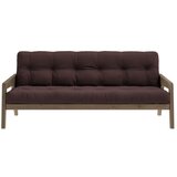 Karup Design Rjav raztegljiv kavč 204 cm Grab - Karup Design Cene