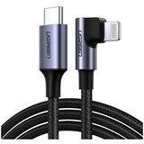 Ugreen polnilni kabel, usb-c na apple lightning 90°, 1.5 m, črno siv Cene