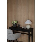 Rowico Stranska mizica z mizno ploščo v hrastovem dekorju v temni naravni barvi 40x110 cm Garrison – | Shoptok.si