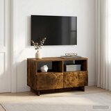  TV stalak 60 x 34.5 x 40 cm Dimljeni hrast Konstruirano drvo | shoptok.hr