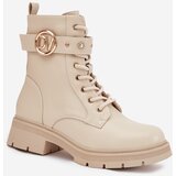 Boto Insulated workery women's with decorative detail beige Talyssa | Shoptok.si