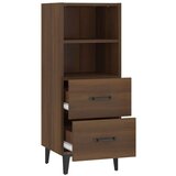  Komoda rjavi hrast 34,5x34x90 cm konstruiran les, (20654181) | Shoptok.si