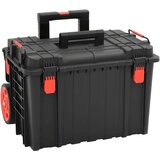 vidaXL Prenosni letalski kovček črn 56,5x45,5x48 cm PP | Shoptok.si