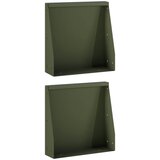  Zid za zadržavanje 2 kom. 40 x 12 x 30 cm Čelik | shoptok.hr