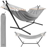 Gardlov dvostruka viseća mreža 200x150 cm s čeličnim postoljem, nosivost 250 kg Slike