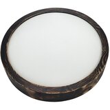  Brilagi - LED stropno svetlo CARVALHO SLIM SMOKEY LED/20W/230V hrast prečnik 27,5 cm | Eponuda.com