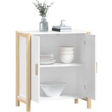  Komoda bijela 62 x 38 x 70 cm od konstruiranog drva | shoptok.hr