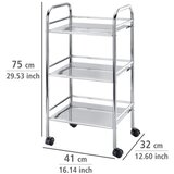 Wenko Mobilen kopalniški regal Cart | Shoptok.si