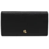 Polo Ralph Lauren Velika ženska denarnica Slim Wallet Wlt Med 432802917009 Črna