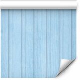  Tapeta - Blue Panels - Wooden planks in a pastel blue shade. 49x1000 Samoljepljiva | shoptok.hr