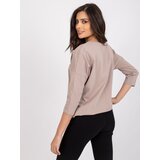 RELEVANCE Blouse-RV-BZ-0229.13P-dark beige | Shoptok.si