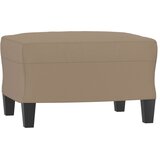  Trosjed s tabureom boja cappuccina 180 cm od umjetne kože | shoptok.hr