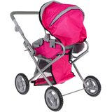Kolica Pinky Doll - 2u1 - roza | shoptok.hr