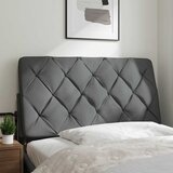 Maison Chic posteljno vzglavje - vzglavna omarica - vzglavna stranica temno siva 100 cm blago, (21704234) | Shoptok.si