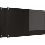 vidaXL Kuhinjski zaštita Crna 100 x 60 x 0.8 cm | shoptok.hr