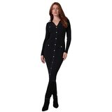 Guess Marciano - crna pletena midi haljina Cene
