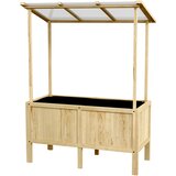 HOMESTAR Dvignjena gredica za vrt 110x60x152 cm naravna, (5000228432) Cene