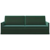 SOFA za 3 osobe Tamnozelena 220 x 81 x 82 cm Bar&amp;scaron;un Slike