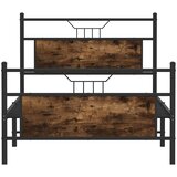  Okvir kreveta bez madraca boja hrasta 100 x 190 cm drveni | shoptok.hr