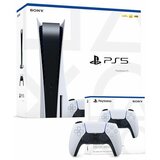Sony konzola playstation 5 PS5 + 2x dualsense wireless controller cene