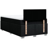  Krevet box spring s madracem crni 120 x 190 cm od tkanine | shoptok.hr