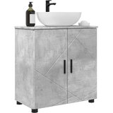  Kupaonski ormar s pohranom Betonski sivi 61 x 35 x 64 cm | Eponuda.com