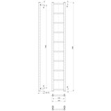 Sapho kupaonski radijator dina 168x25 cm, mat crne boje | Eponuda.com