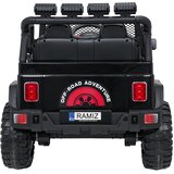  Avto na akumulator Jeep BEAST 4x4 - črn | Shoptok.si