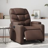 Maison Chic Električni naslanjač - Relax naslanjač rjavo umetno usnje, (22061114) | Shoptok.si