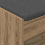  Klupa za cipele s jastučićem Hrast artisan 83 x 38 x 45 cm - 83 x 38 x 45 cm | shoptok.hr