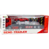 Kamion šleper na daljinsko upravljanje s dodatnim autićem 1:16 - crveni | shoptok.hr
