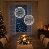 Božićni vrh svjetla 2 kom. 1000 LED lampica Hladno bijela | shoptok.hr