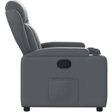  Naslonjač od umjetne kože sivi | shoptok.hr
