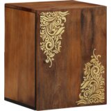 vidaXL Set kupaonskog namještaja od 5 komada Čvrsto drvo manga, Ormar za umivaonik 62x33x58 cm Čvrsto drvo manga, Ogledalo 50x70x3 cm Čvrsto drvo manga, Sideboard 38x33x160 cm Čvrsto drvo manga, Kupaonski ormar 38x33x58 cm Čvrsto drvo manga, Ormar za kupaonicu 38x33x48 cm Čvrsto drvo manga | shoptok.hr