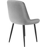 Prince 3.0 siva baršunasta stolica | shoptok.hr