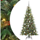  Umjetno božićno drvce s nogom s stalakom Zelena 180 cm PE i PVC | shoptok.hr