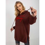 VITON Sweatshirt-VI-BL-335.25X-dark brown | shoptok.hr