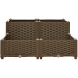  Povišena gredica 80 x 80 x 38 cm od polipropilena | shoptok.hr