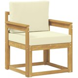  2 Komad Set vanjskih sofa Poliester Bijela i Krem | Shoptok.si